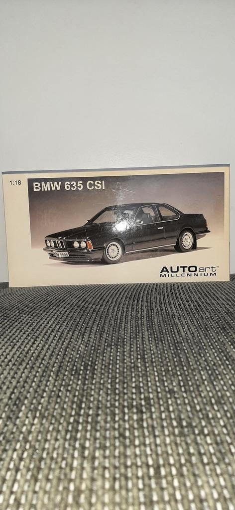 1:18 AutoArt BMW 635 CSI, Ophalen, Zo goed als nieuw, Auto, Autoart