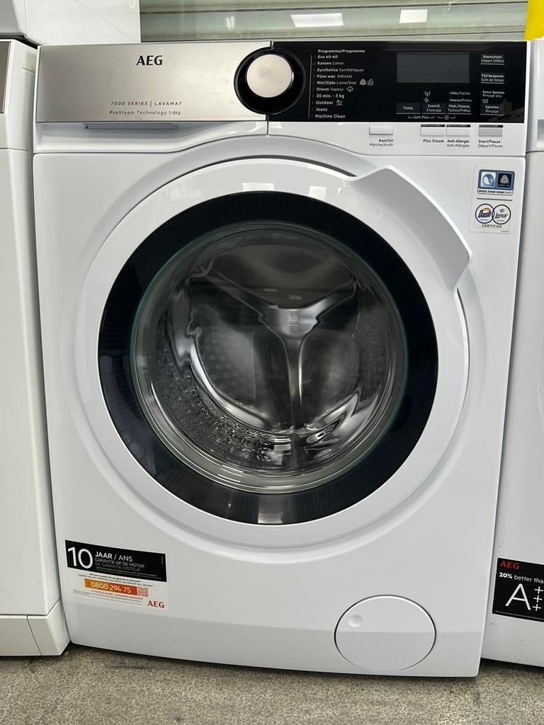 ✅ AEG 7000 serie wasmachine 8kg A+++ MET GARANTIE, Ophalen of Verzenden, Zo goed als nieuw