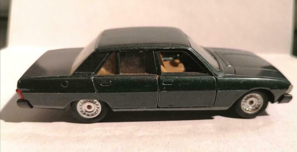 Solido - Peugeot 604 V6 sl groen - 1:43, Ophalen of Verzenden, Solido