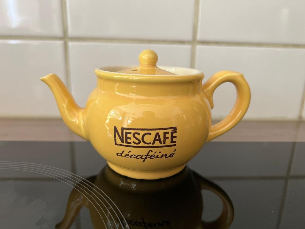 Petite théière jaune Villeroy & Boch pour  Nescafé décaféiné, Antiquités & Art, Antiquités | Services (vaisselle) pièces, Enlèvement ou Envoi