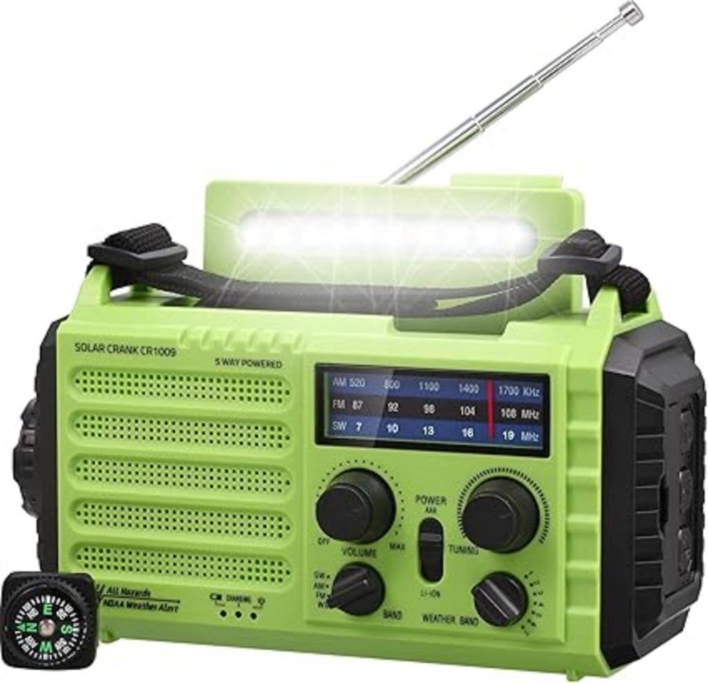 Chargeur de téléphone intégré pour radio d'urgence LIVRAISON