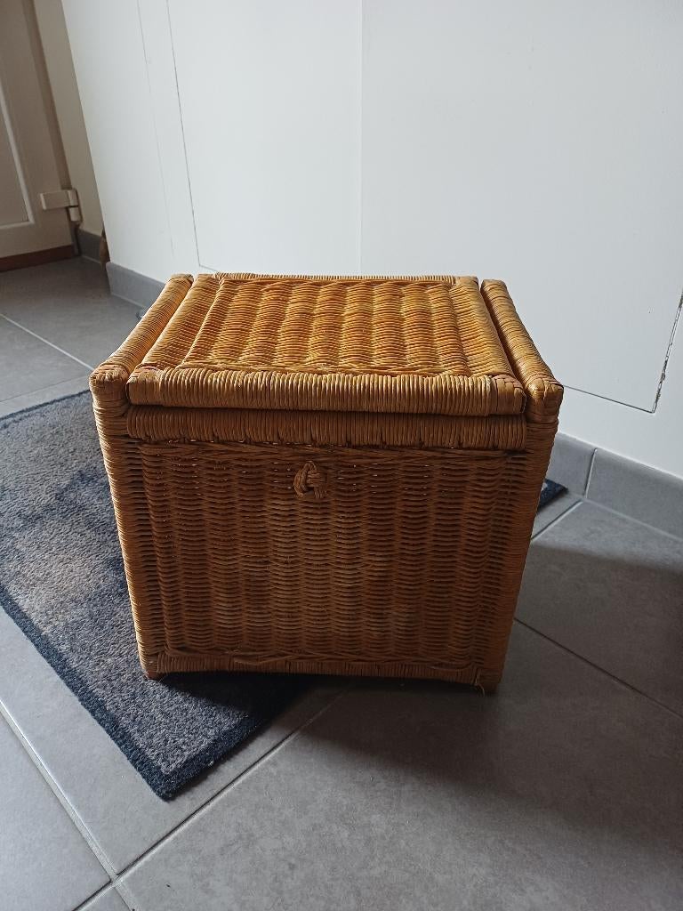 Rieten mand, Huis en Inrichting, Ophalen, Gebruikt, Mand, Riet