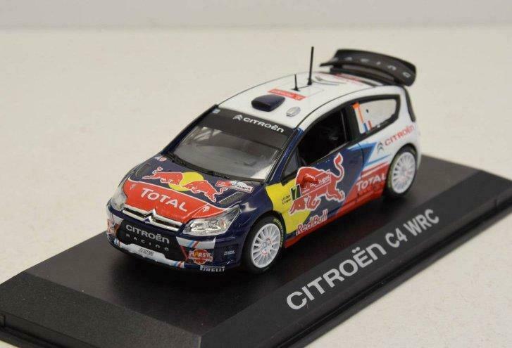 1:43 Norev Citroën C4 WRC Winner RALLY Portugal 2010, Ophalen of Verzenden, Zo goed als nieuw, Auto
