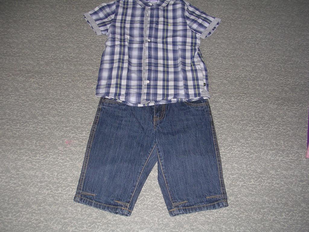 2 delig jongens setje. Maat 128, Ophalen of Verzenden, Zo goed als nieuw, Setje, La redoute/okaidi