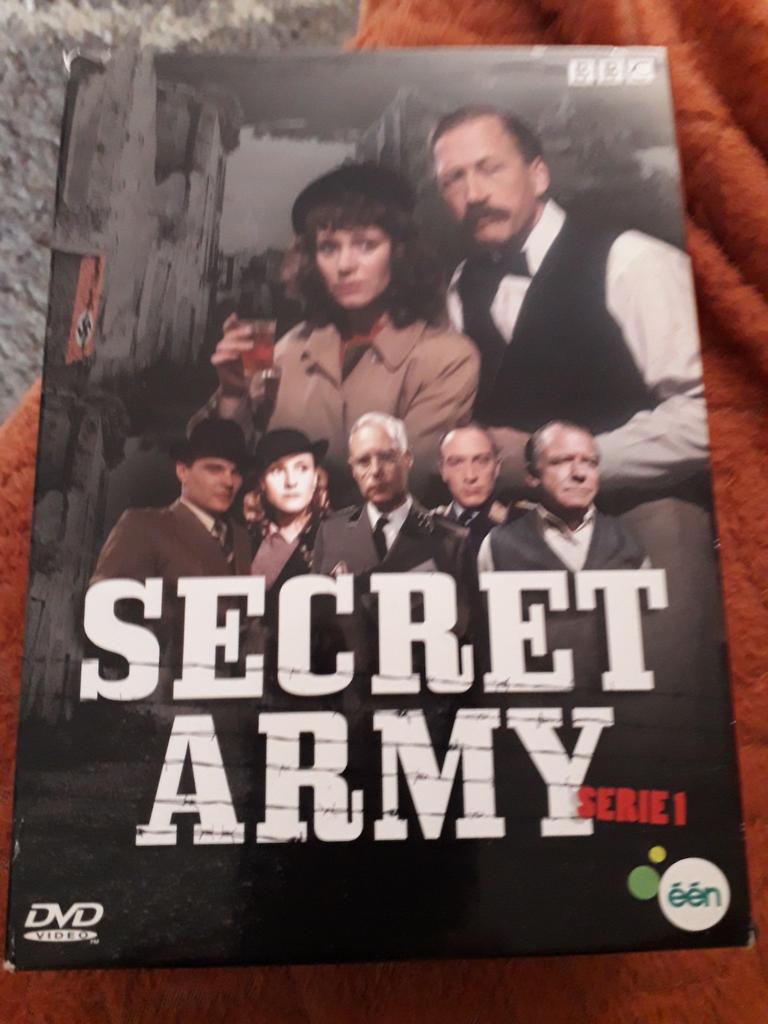 DVD box Secret Army serie 1, Cd's en Dvd's, Dvd's | Tv en Series, Ophalen of Verzenden, Gebruikt, Drama, Boxset