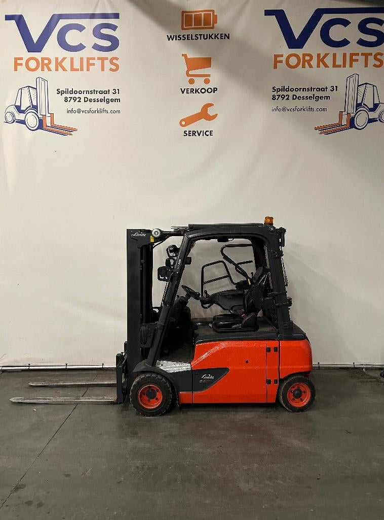 LINDE heftruck 2ton triplex 4,1- side shift - safety pakket, Articles professionnels, Électrique, LINDE, Enlèvement, Chariot élévateur