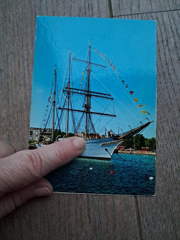 Onbeschreven pk : Mercator - museumschip Oostende, Ophalen of Verzenden