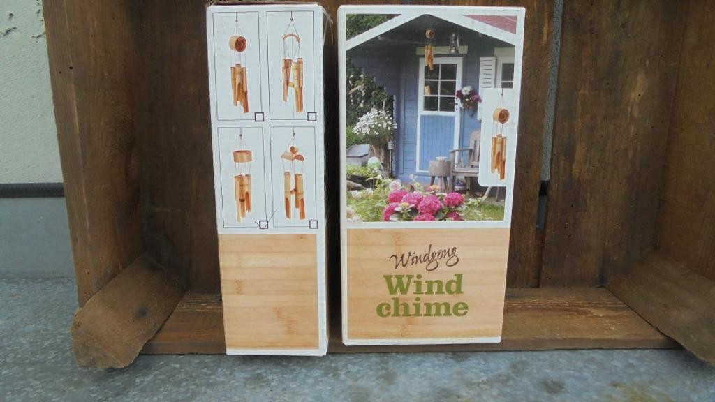 WINDGONG BAMBOE 4 VERSCHILLENDE Nieuw, Tuin en Terras, Ophalen of Verzenden, Nieuw