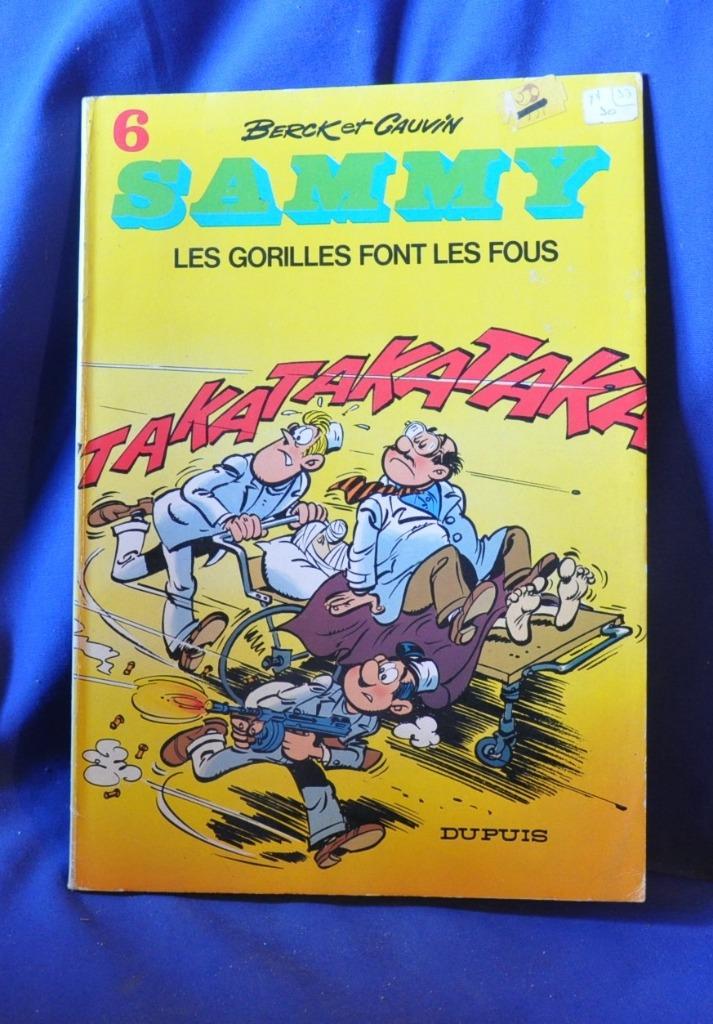 livre bd sammy les gorilles font les fous (x 2059), Livres, BD, Enlèvement ou Envoi, Une BD, Berck & Cauvin, Utilisé