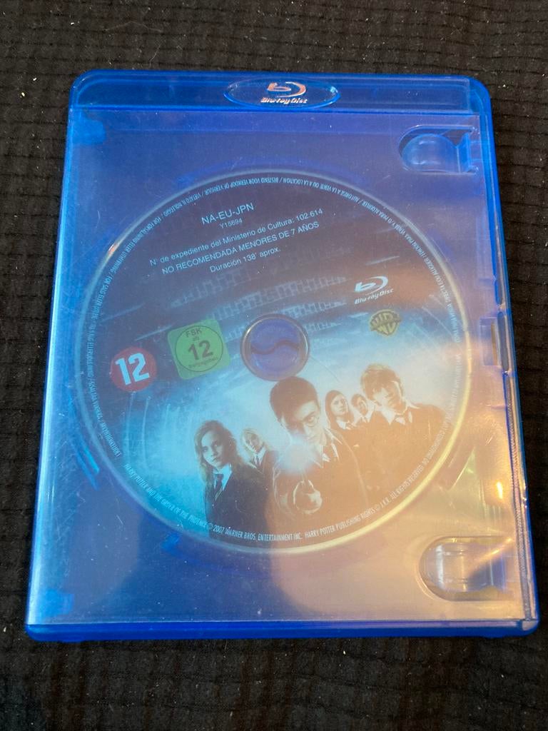 Harry Potter and the order of the phoenix blu-ray, Ophalen of Verzenden, Zo goed als nieuw