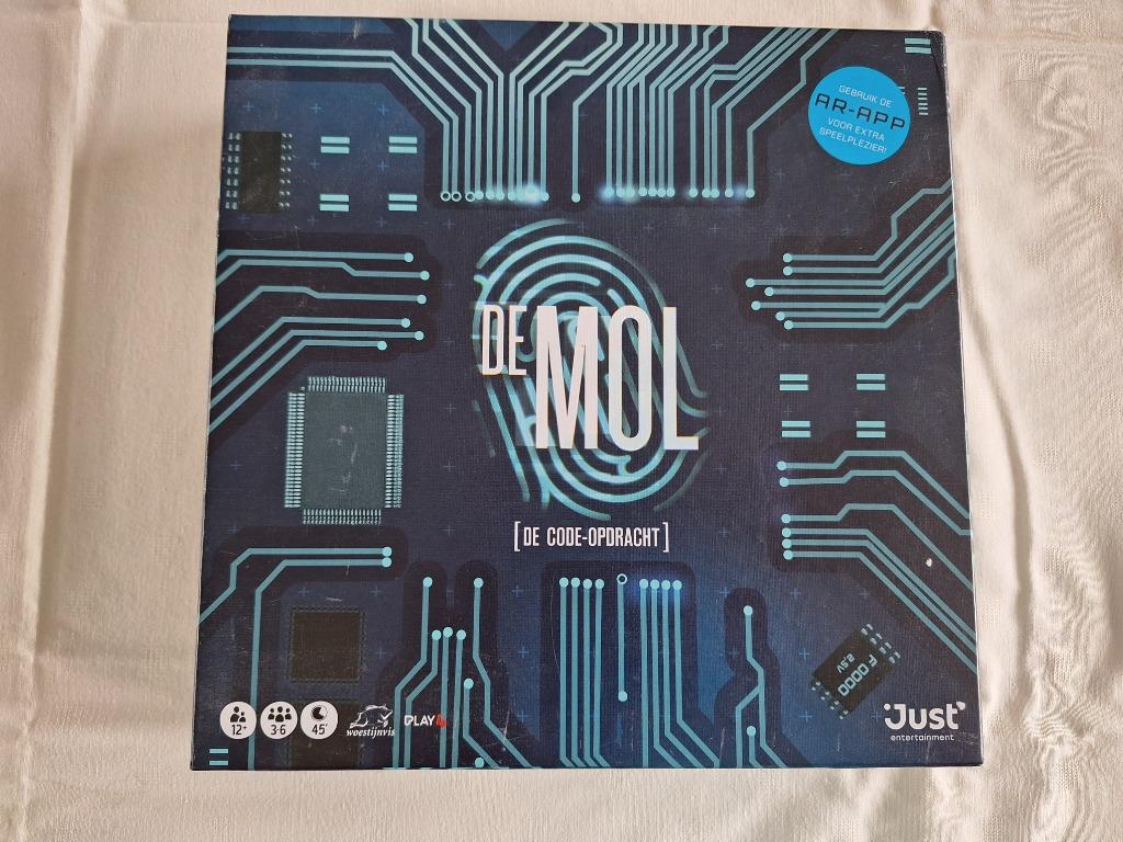 Gezelschapsspel De Mol (Nieuw), Hobby en Vrije tijd, Vijf spelers of meer, Ophalen, Nieuw, Just Games