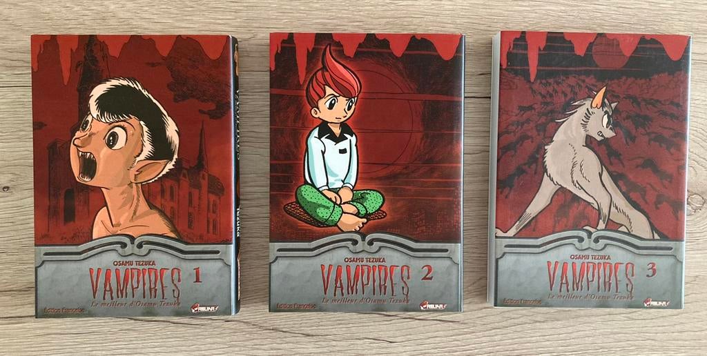 Vampires intégrale 3 tomes - Osamu Tezuka - Asuka, Neuf, Enlèvement ou Envoi, Série complète ou Série, Osamu Tezuka