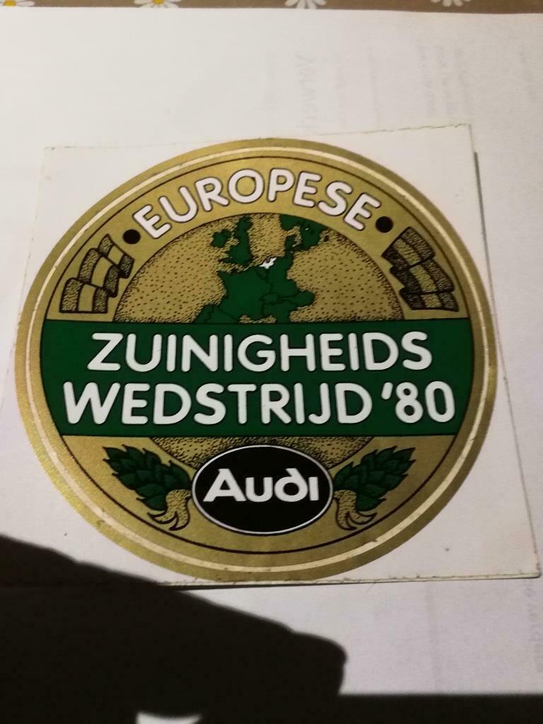 AUDI STICKER, Ophalen of Verzenden, Nieuw, Auto of Motor