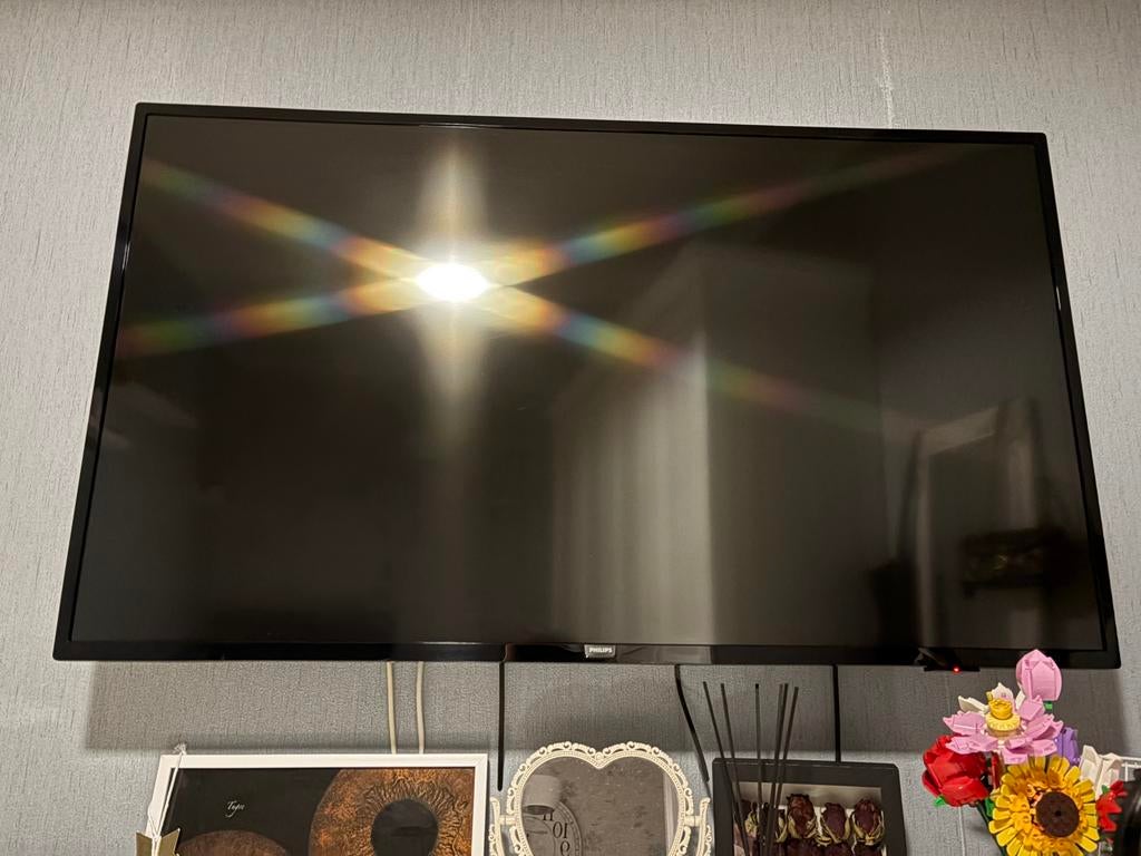 Philips tv te koop, Ophalen, Philips, Gebruikt, 100 cm of meer
