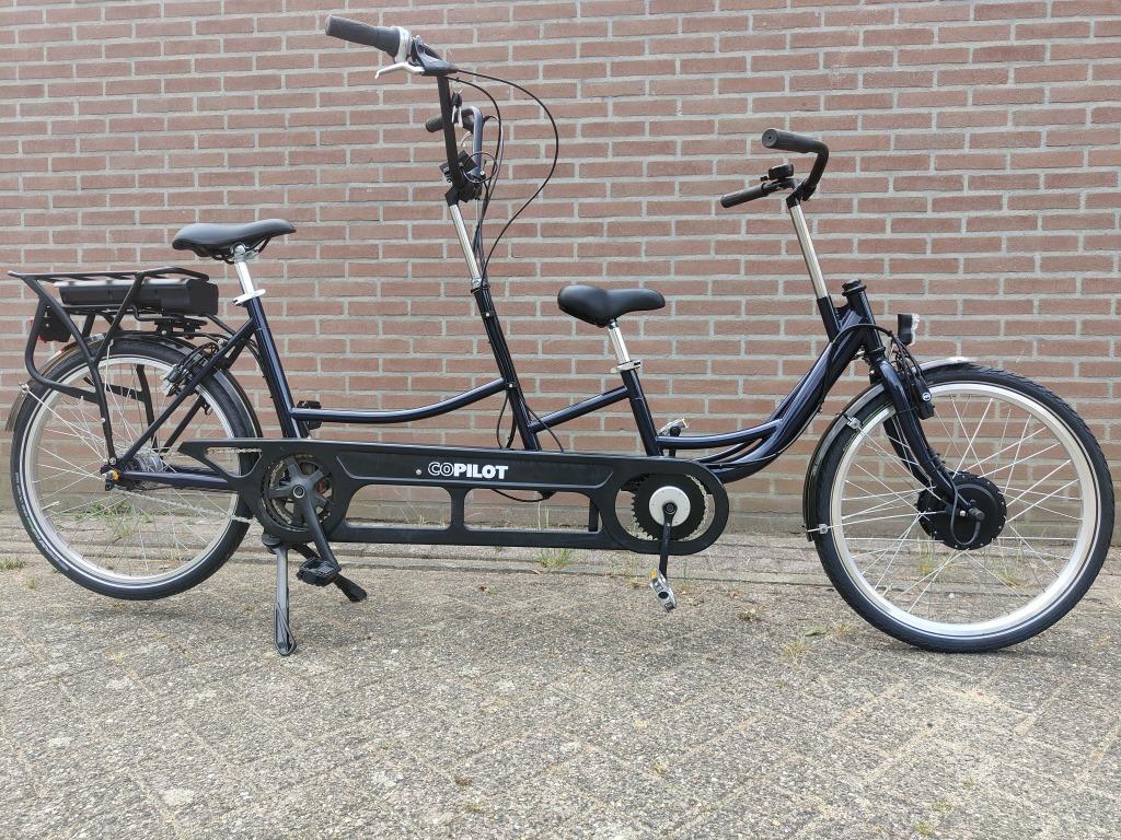 Elektrische Huka Co-Pilot '24 ouder-kind tandem (Z.G.A.N.), Fietsen en Brommers, Ophalen of Verzenden, Zo goed als nieuw