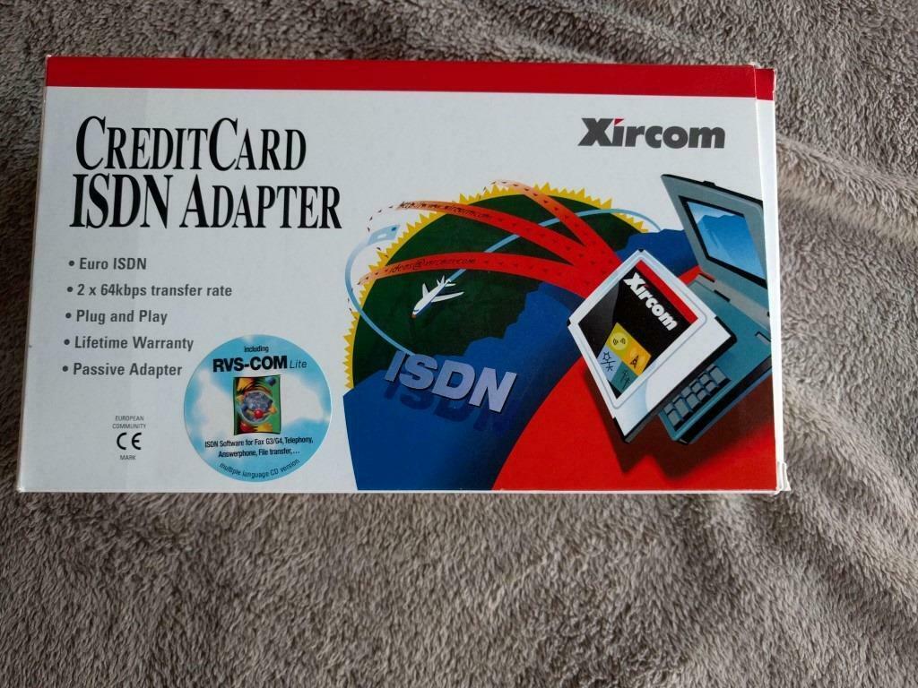 CreditCard ISDN Adapter Xircom, Ophalen of Verzenden, Zo goed als nieuw