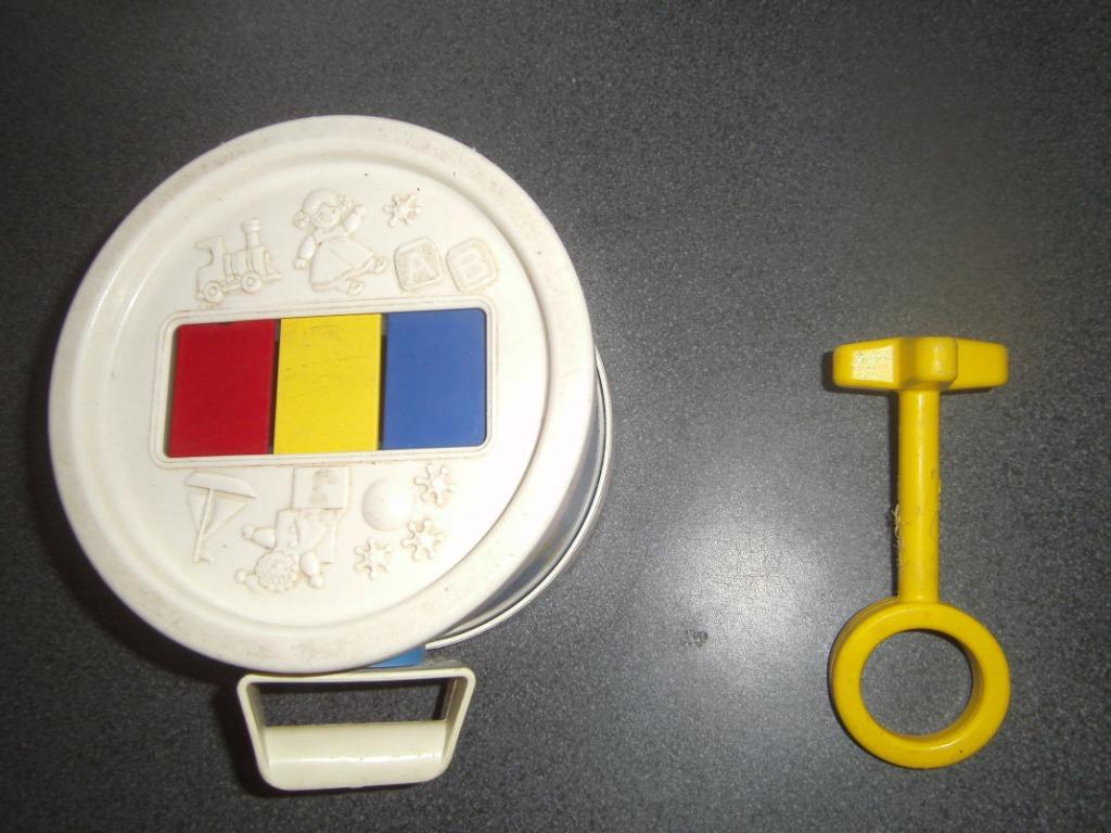 tambour fisher price rétro ancien, Enlèvement ou Envoi, Utilisé, Autres types, Sonore