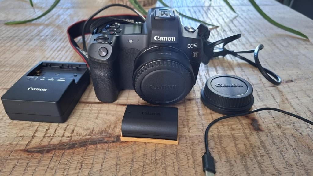 Canon R body + Canon EF - RF Mount Adapter, Ophalen, Gebruikt, Canon