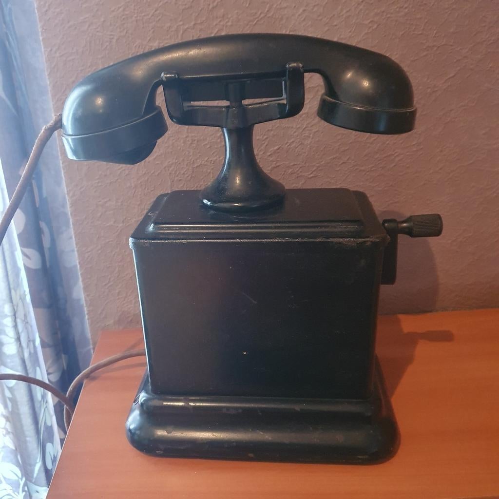 Téléphone d'intérieur en bakélite, Enlèvement, Comme neuf, Bakélite