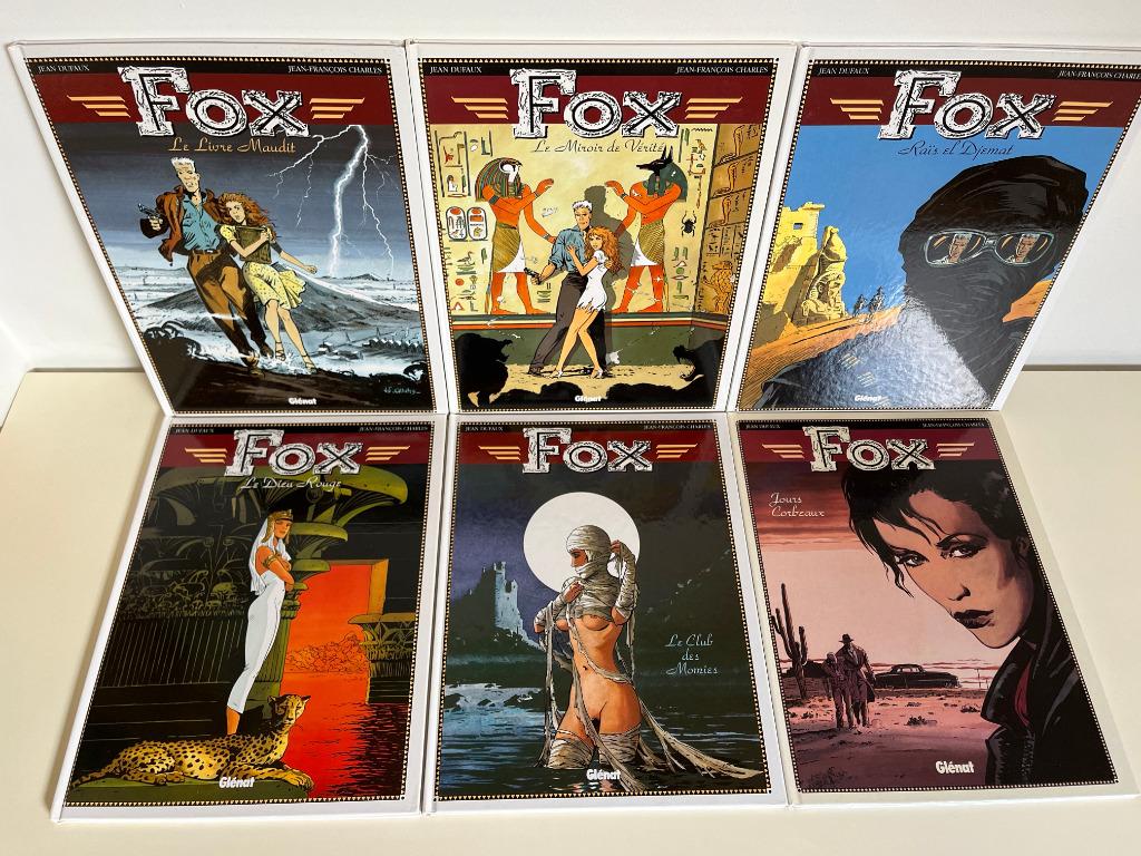 JF Charles - Fox - Delen 1 t/m 6 - 1992/1997, Meerdere stripboeken, Verzenden, Zo goed als nieuw, JF Charles