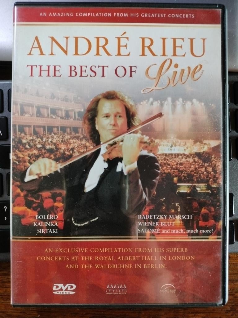 DVD André Rieu - The best of live, Ophalen of Verzenden, Gebruikt