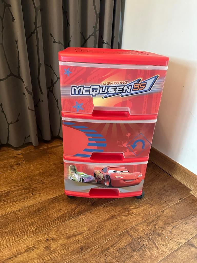 Curver Disney Cars ladenkast kast voor bijv speelgoed, Enlèvement