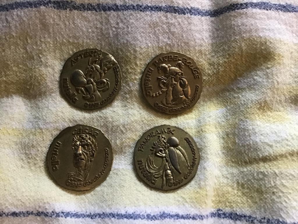 Munten Nutella Asterix, Ophalen of Verzenden, Asterix en Obelix, Zo goed als nieuw