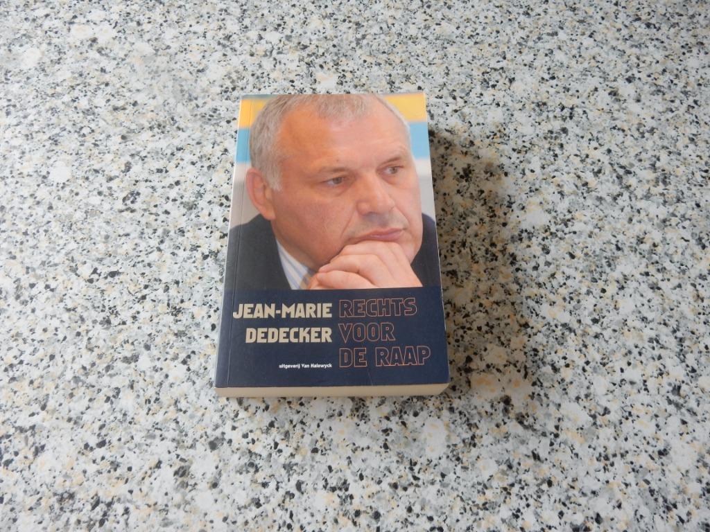 nr.271 - Rechts voor de raap - Jean-Marie Dedecker, Boeken, Ophalen of Verzenden