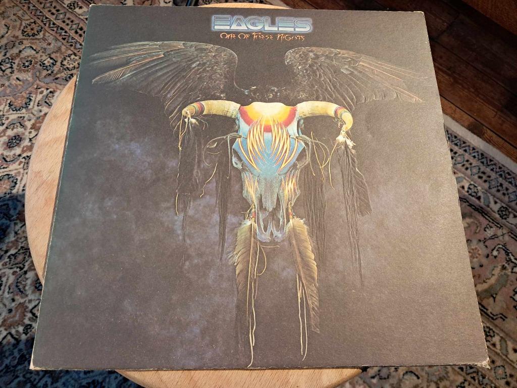 Eagles - Een van deze nachten, Cd's en Dvd's, Ophalen of Verzenden, Gebruikt, 12 inch