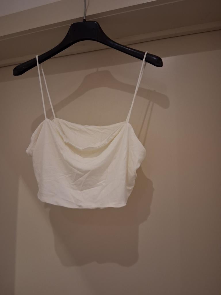 Croptop blanc, Vêtements | Femmes, Tops, Enlèvement ou Envoi, Comme neuf, Blanc, Shein