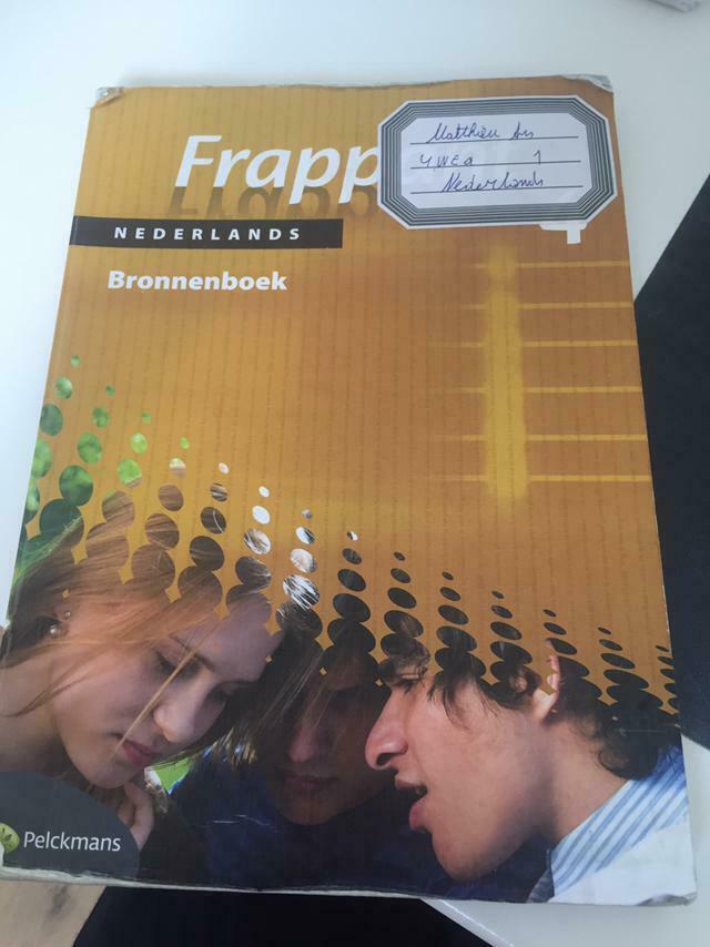 Frappant Nederlands 4 Bronnenboek, ASO, Pelckmans, Nederlands, Ophalen