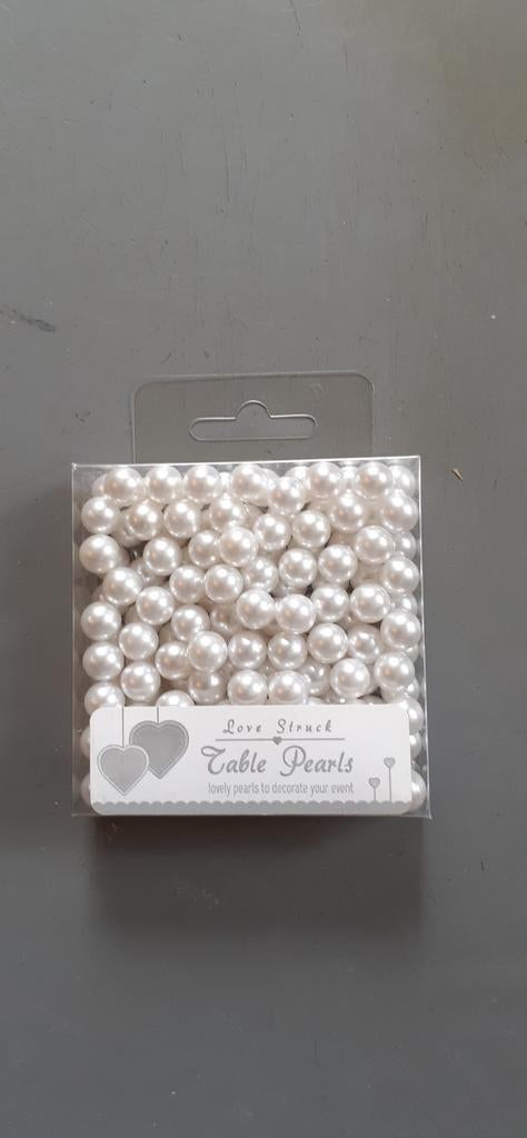 146 perles sans trou pour décoration de table de cérémonie, Enlèvement ou Envoi, Neuf, Décoration
