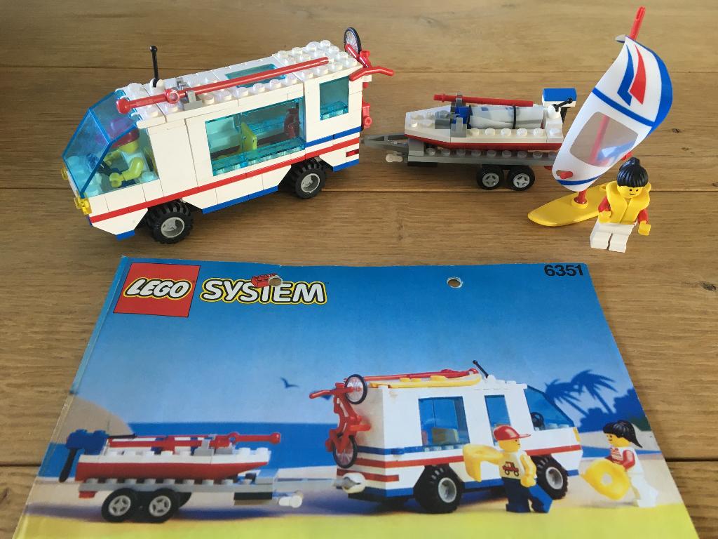 Lego mobilhome camper, Enlèvement ou Envoi, Utilisé, Ensemble complet, Lego