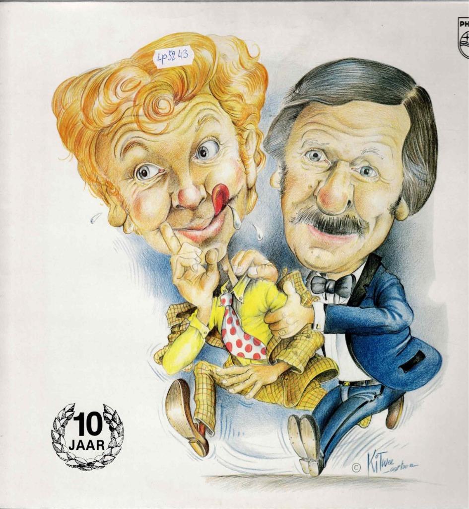 Vinyl, LP    -   Gaston Berghmans & Leo Martin – 10 Jaar, Ophalen of Verzenden, Overige formaten