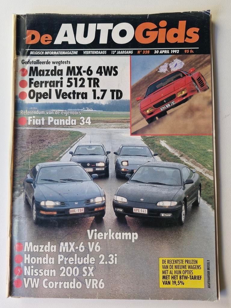 Autogids 328, Enlèvement ou Envoi, Comme neuf