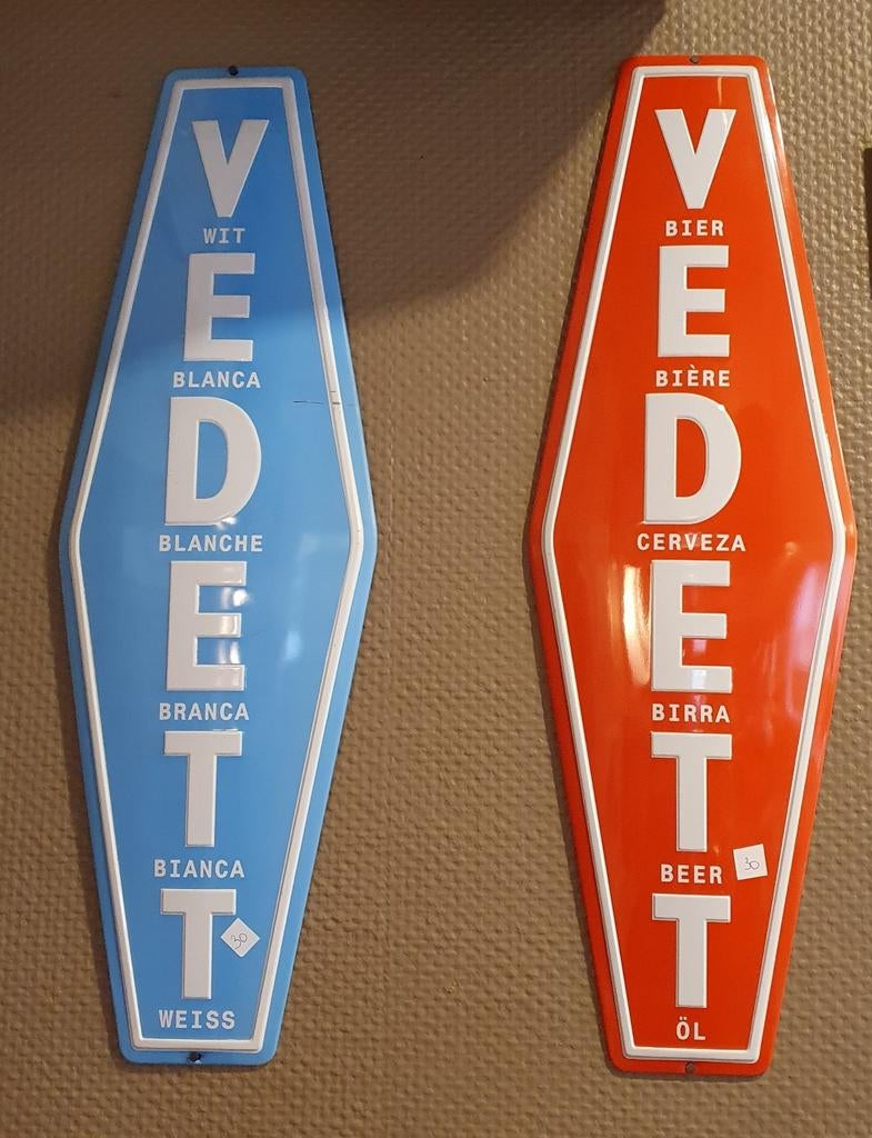 Originele platen enkel de blauwe vedette  € 30 stuk, Verzamelen, Ophalen