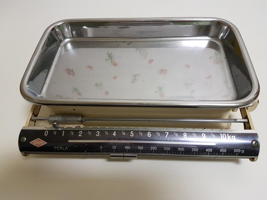 Vintage keukenweegschaal Krups Perla van de jaren 60., Enlèvement ou Envoi, Autres types