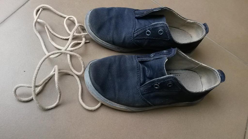 Chaussures marine en toile pour enfant (Timberland, 32), TIMBERLAND, Garçon ou Fille, Enlèvement, Utilisé