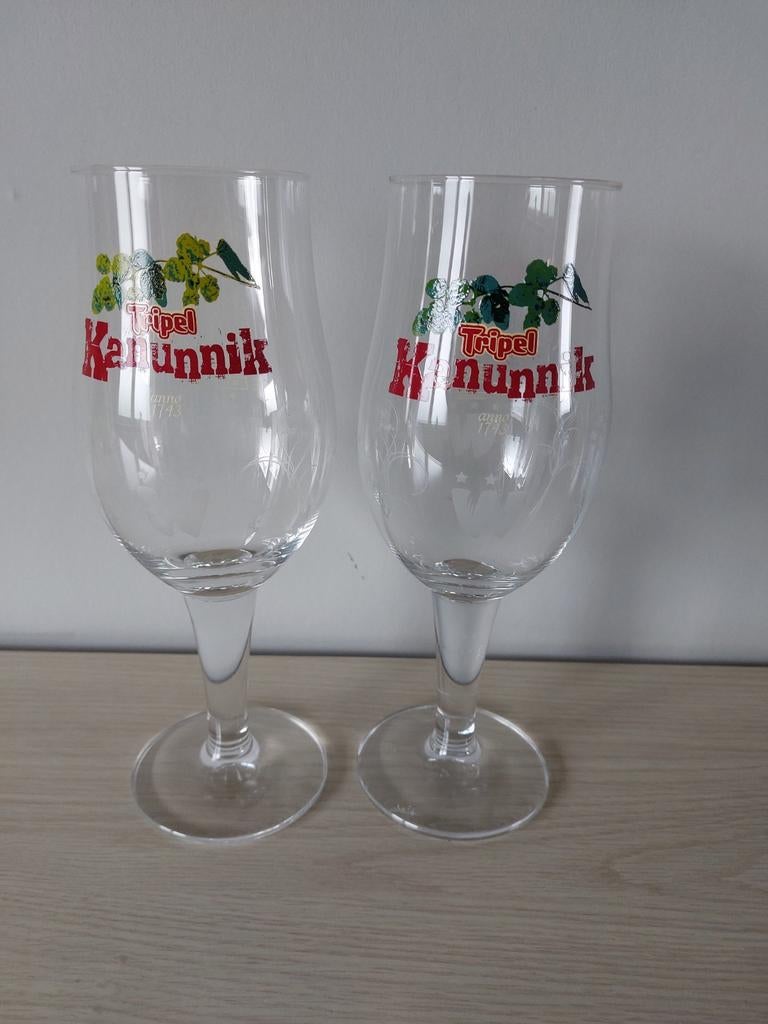 Canon de verre à bière, Collections, Verres & Petits Verres, Comme neuf, Verre à bière, Enlèvement ou Envoi