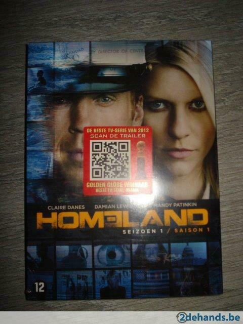 nieuwe dvd box  Homeland het complete eerste seizoen, Ophalen of Verzenden