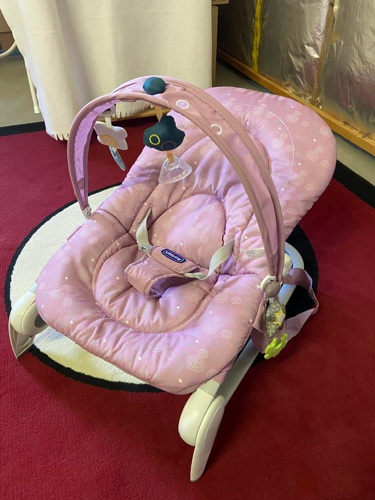 Chicco wipstoel/relax - roze, Kinderen en Baby's, Wipstoeltjes, Zo goed als nieuw, Wipstoel, Chicco, Ophalen