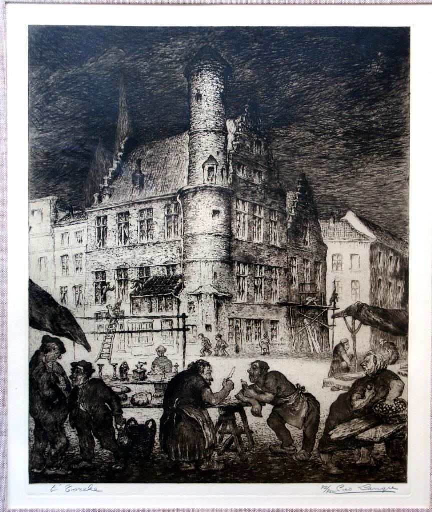 Ets van Geo Langie - t'Toreke, Ophalen