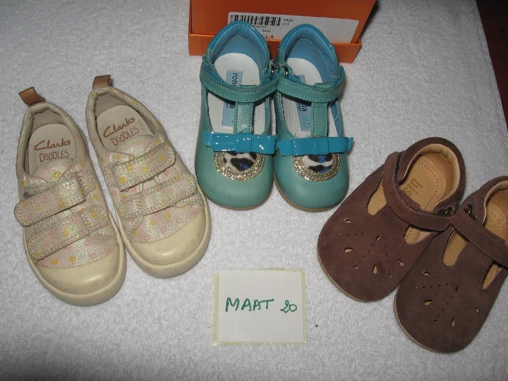 meisjesschoentjes maat 20, Ophalen, Meisje, Schoenen, Zo goed als nieuw