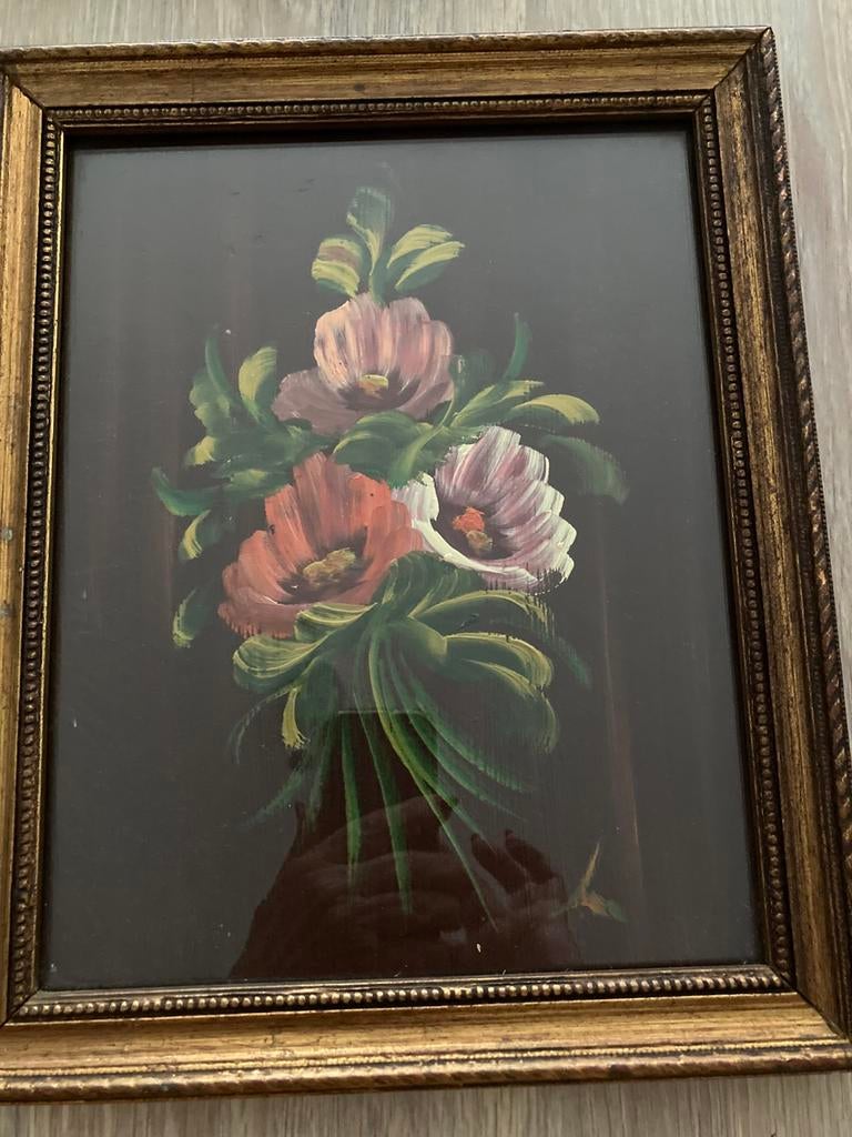 C'est une belle peinture sur le panneau., Antiquités & Art, Art | Peinture | Classique, Enlèvement ou Envoi