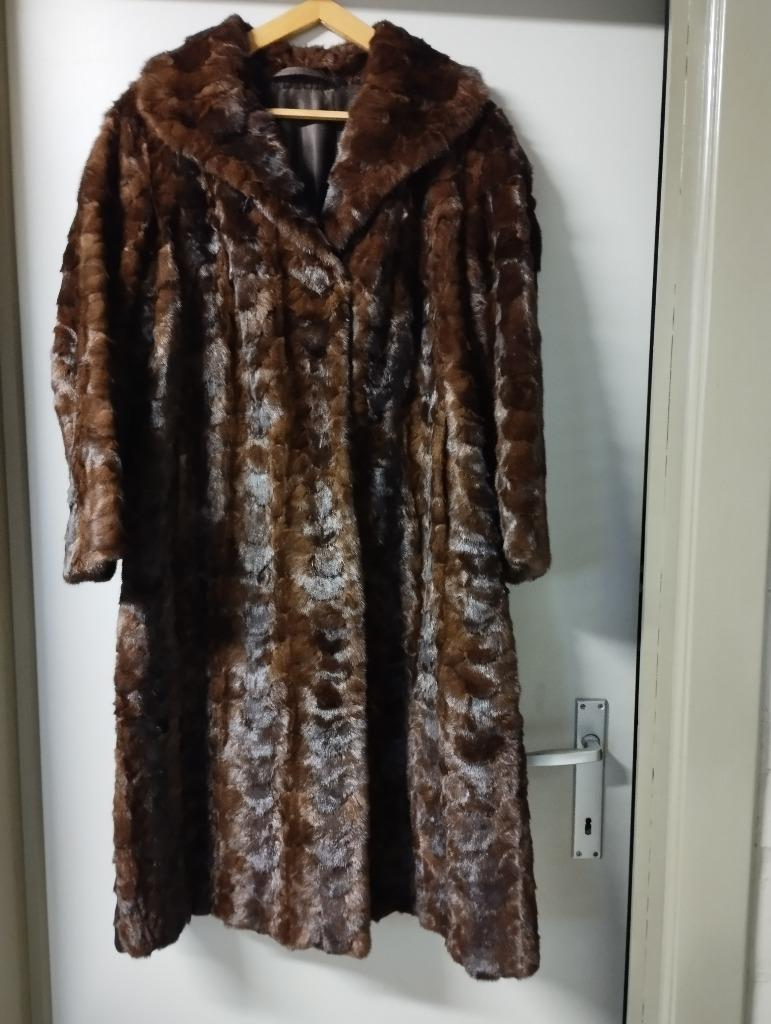 bontjas, Kleding | Dames, Ophalen, Gedragen, Bruin