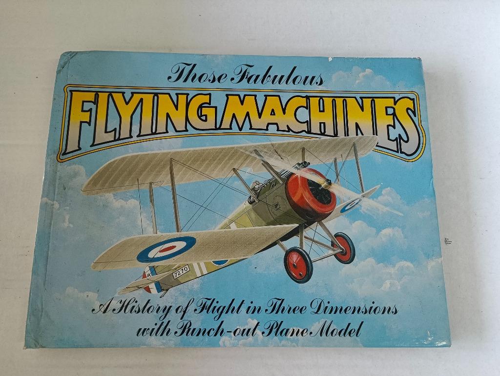 Those Fabulous Flying Machines 3D boek  A History of Flight, Enlèvement ou Envoi, Utilisé