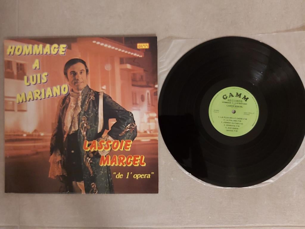 Marcel Lassoie - hommage à Luis Mariano, Enlèvement ou Envoi, Comme neuf, Opéra ou Opérette
