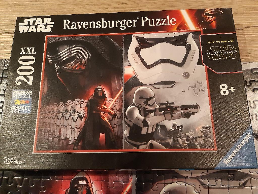 Star Wars puzzel, Ophalen, Meer dan 50 stukjes, Zo goed als nieuw, 6 jaar of ouder