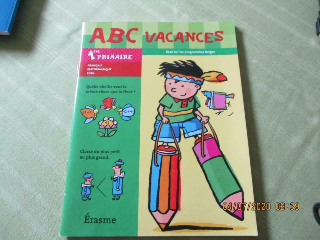 ABC VACANCES. 1ere PRIMAIRE., Enlèvement ou Envoi, Comme neuf, Primaire, Mathématiques A