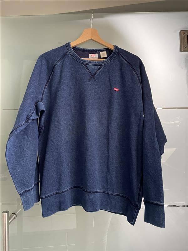 Levi's Blauwe Sweater, Levi's, Ophalen of Verzenden, Zo goed als nieuw, Maat 48/50 (M)